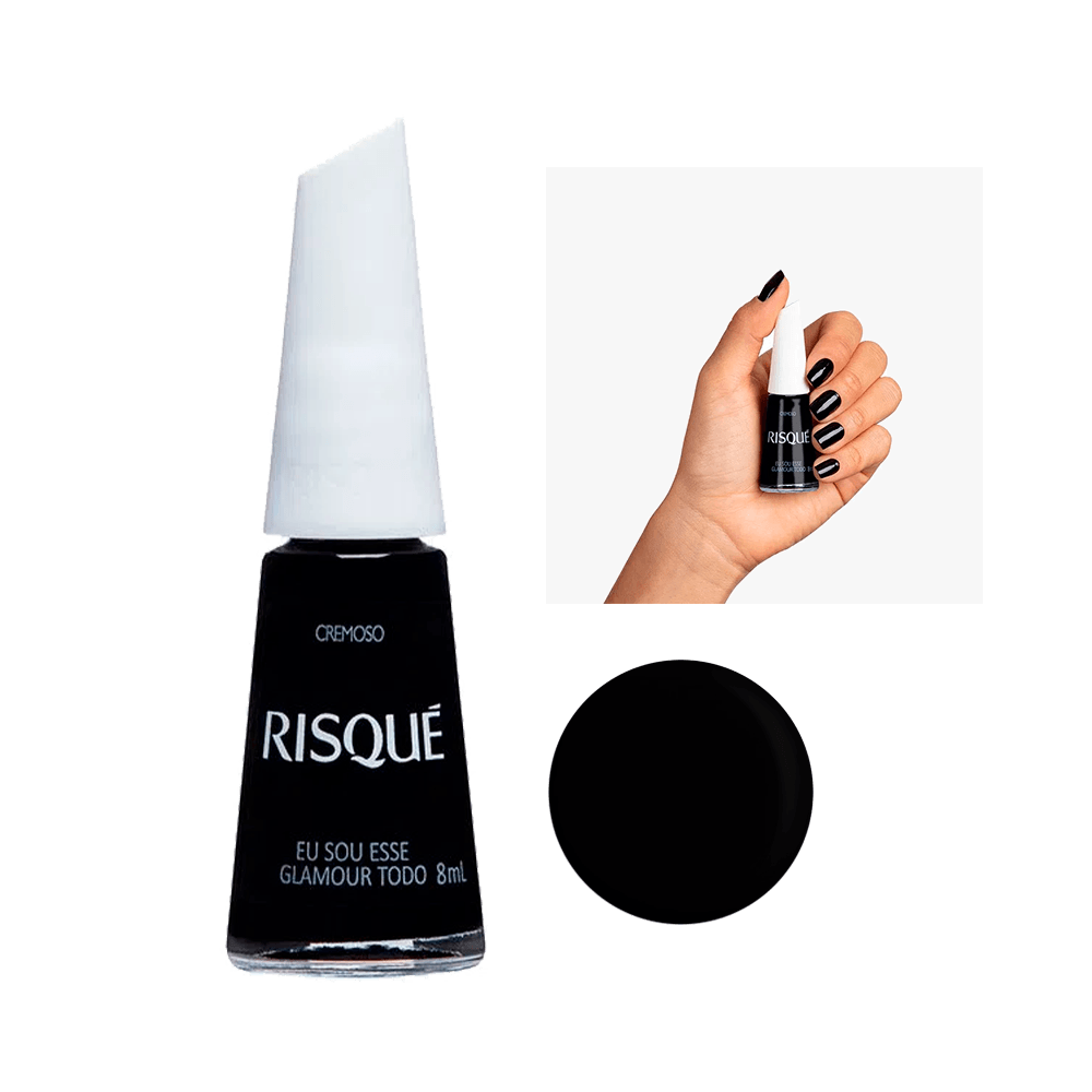 Esmalte preto para unhas
