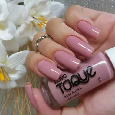 esmalte rosa