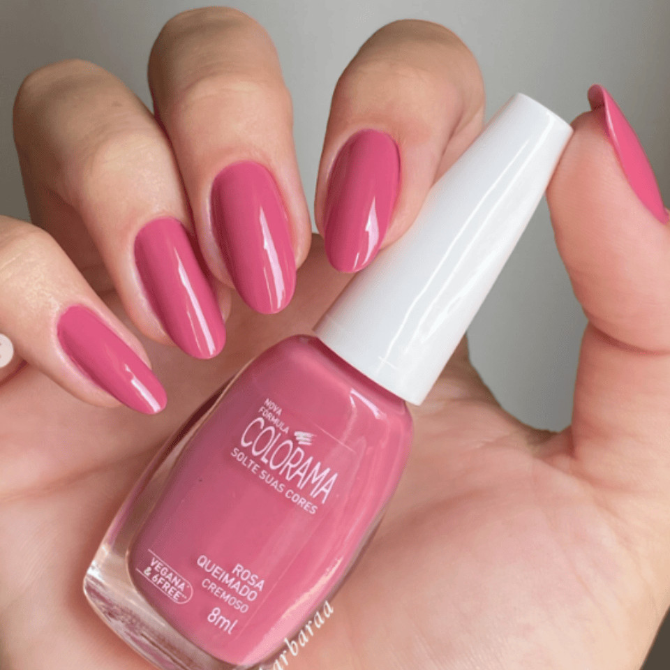 esmalte rosa