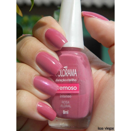 esmalte rosa