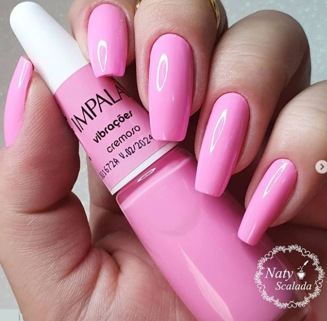 esmalte rosa