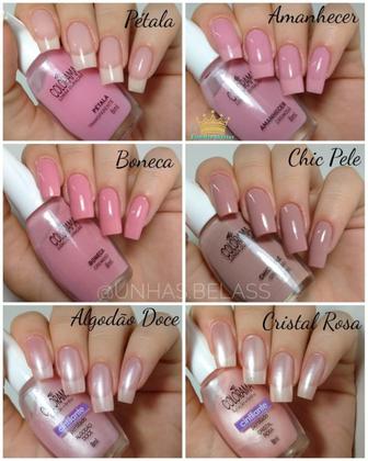 esmalte rosa claro colorama
