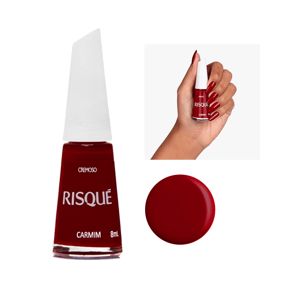 Esmalte vermelho terroso