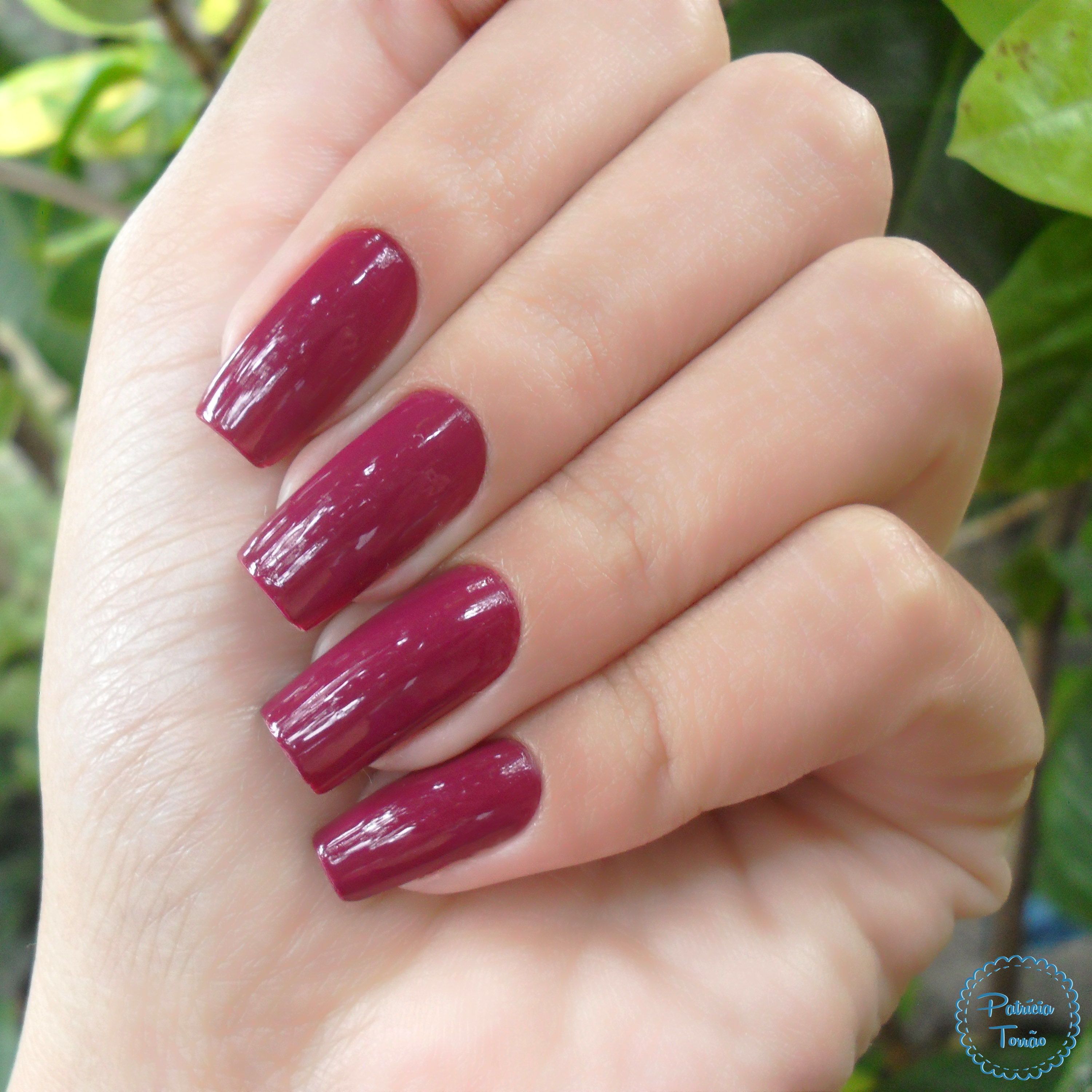 esmalte vinho