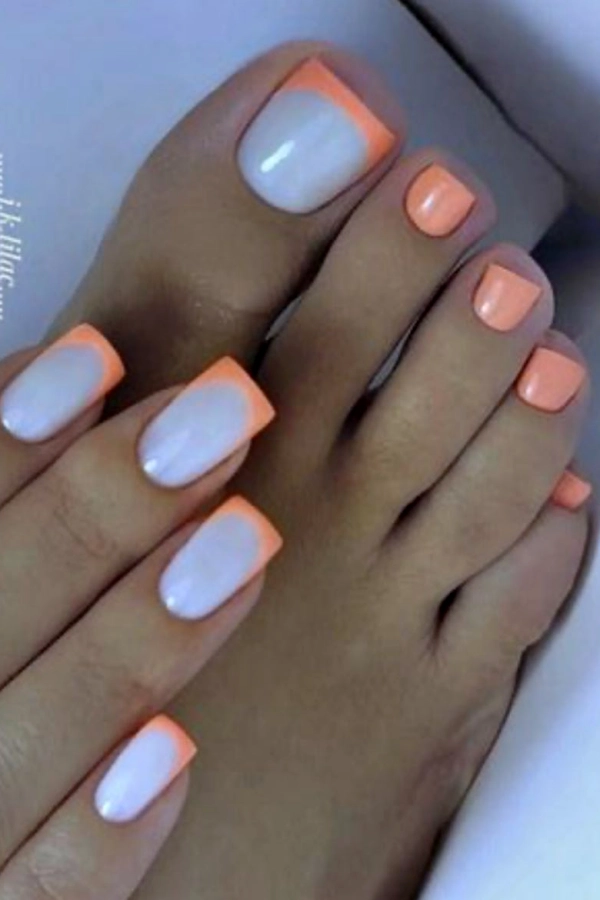 Tendências de unhas neon para 2024