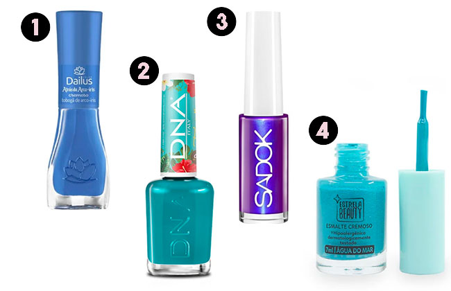 Tendências de unhas neon para 2024