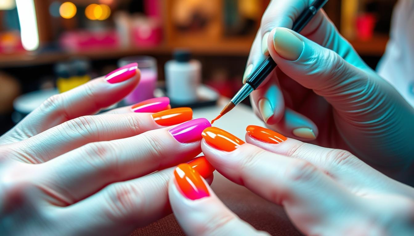 Dicas para aplicar esmalte neon perfeitamente