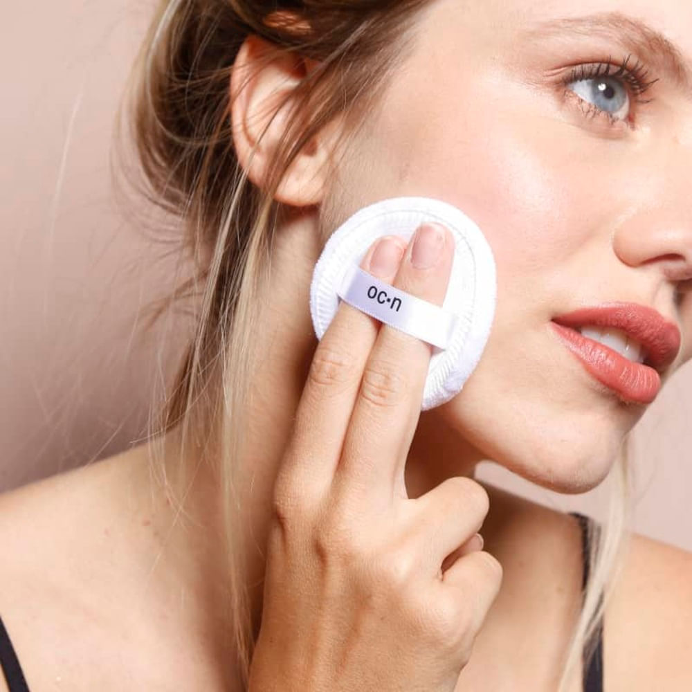 esponja para pó compacto