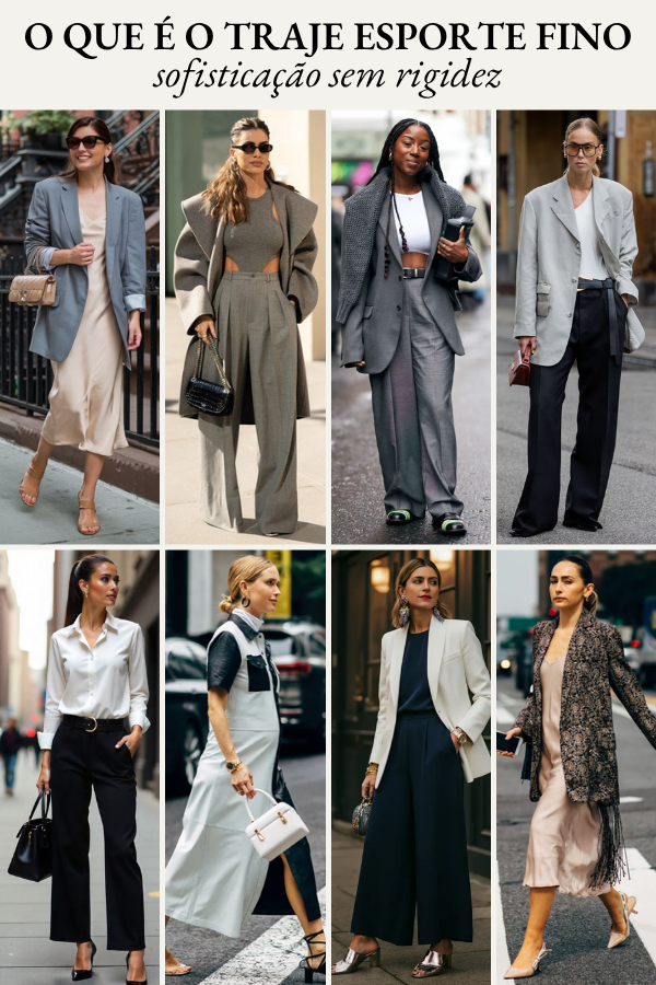 como montar look esporte fino feminino inspirador