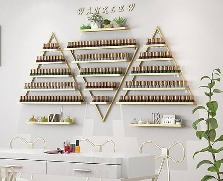 Organizador de esmaltes com gavetas