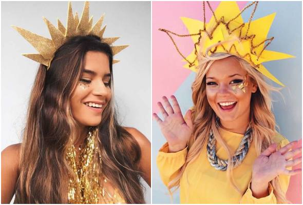 ideias de fantasia de sol para carnaval