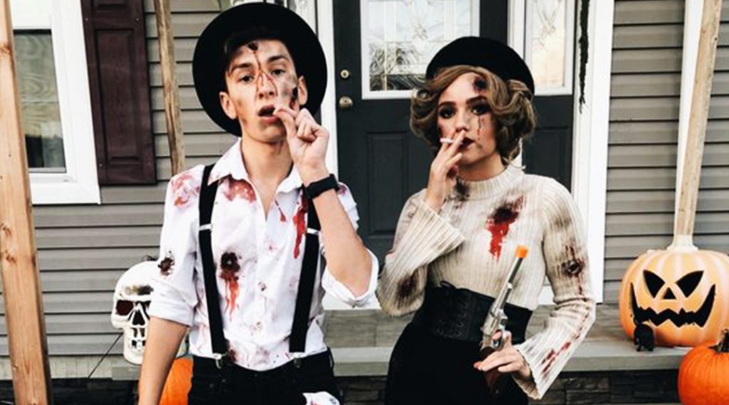 Guia completo de maquiagem para fantasias de Halloween de casal