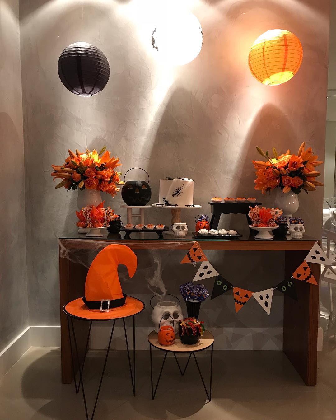 melhores ideias decoração banheiro halloween criativa