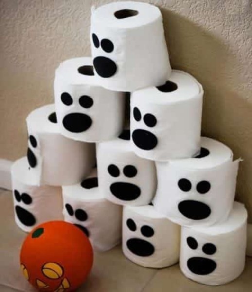 festas de haloween decoracao banheiro