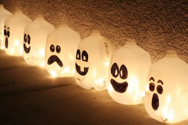 evitar erros decoração banheiro halloween assustadora