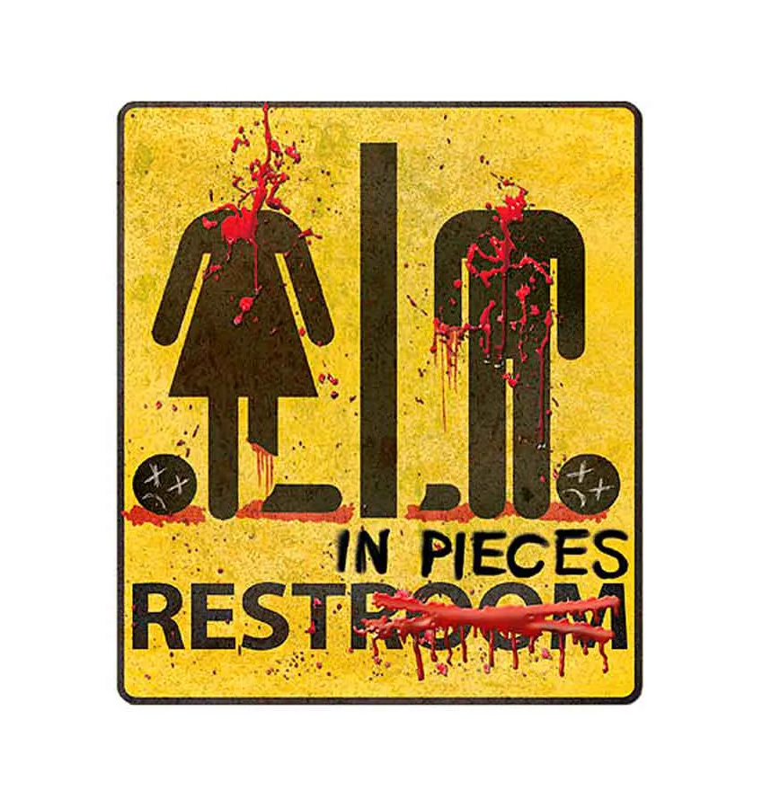 melhores ideias decoração banheiro halloween criativa