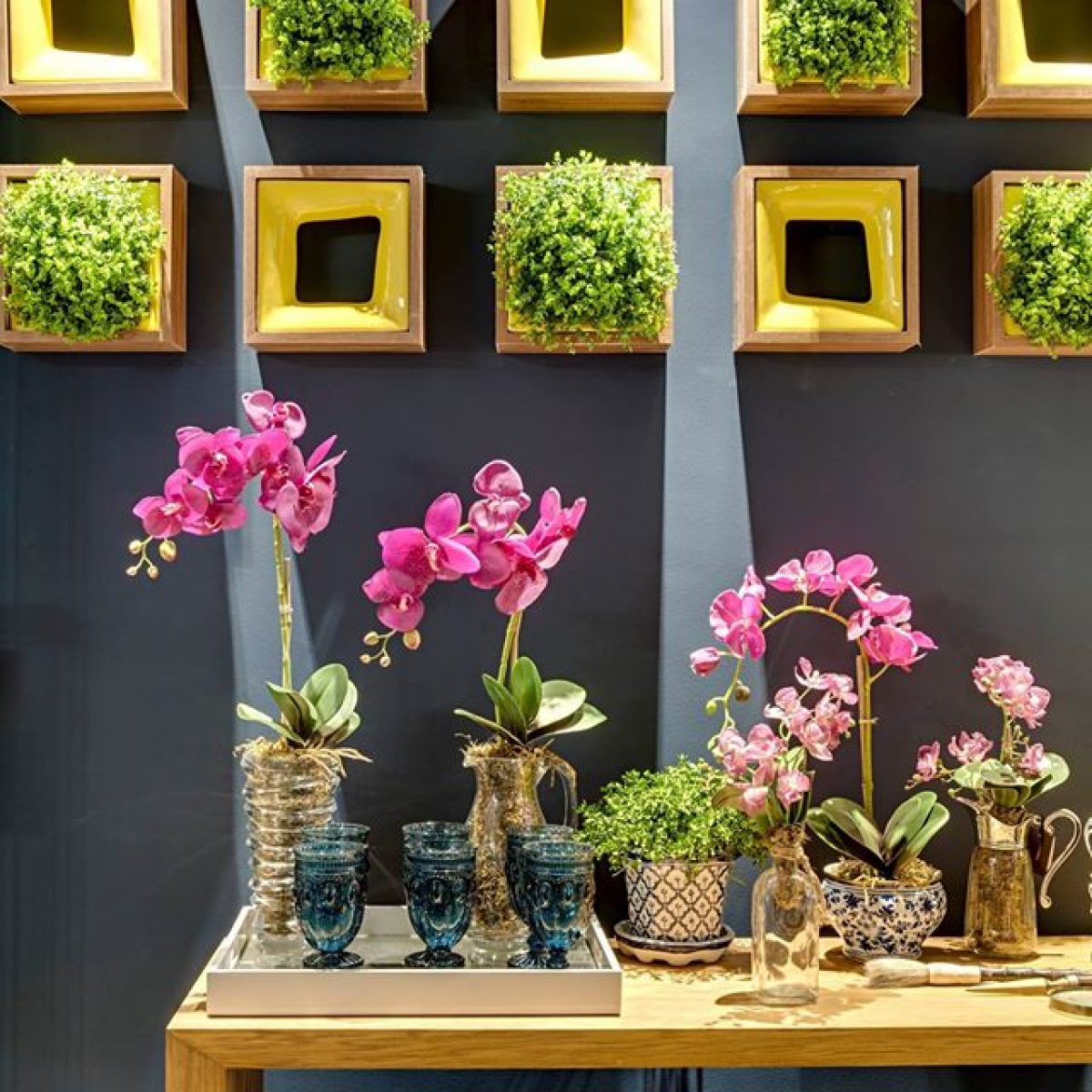 flores artificiais para decoração