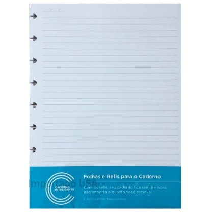 folha de caderno A5