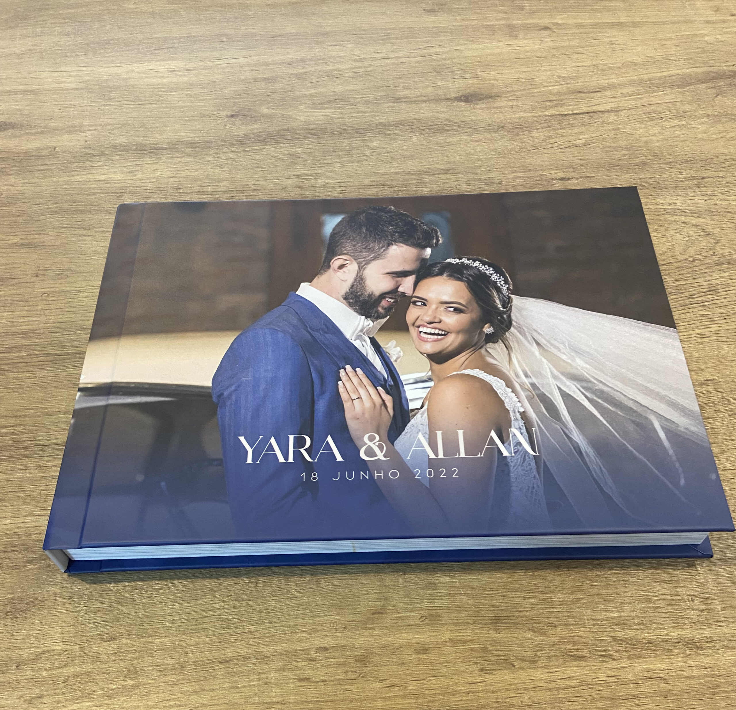 livro de fotos de viagem