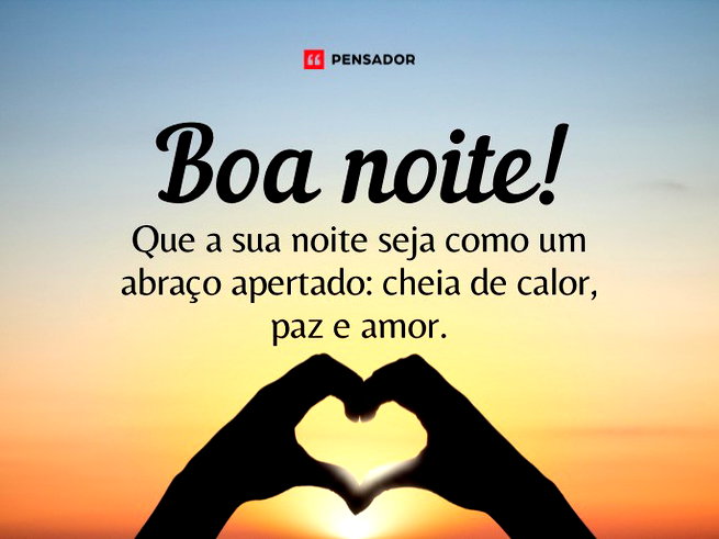 mensagem de boa noite com carinho para namorado