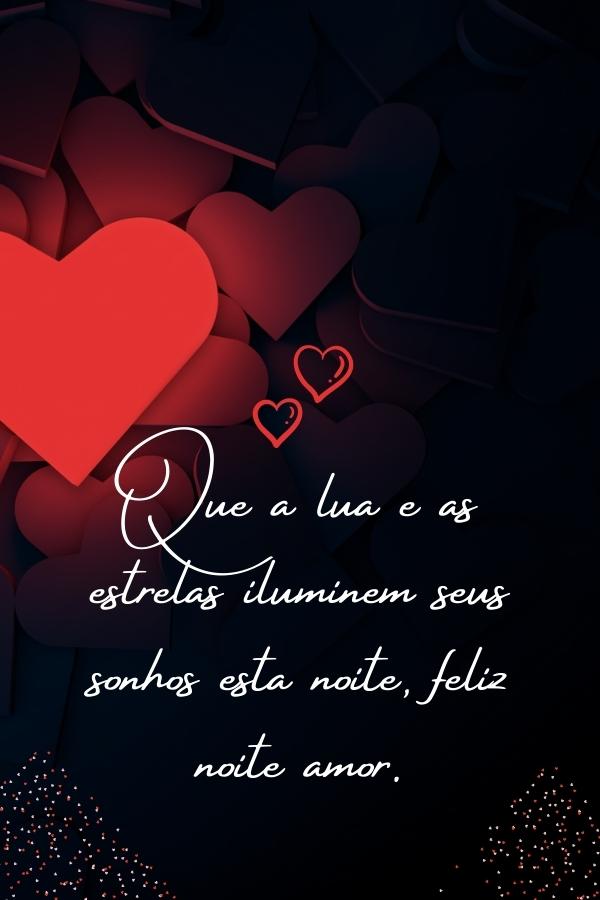 boa noite com carinho e sonhos lindos