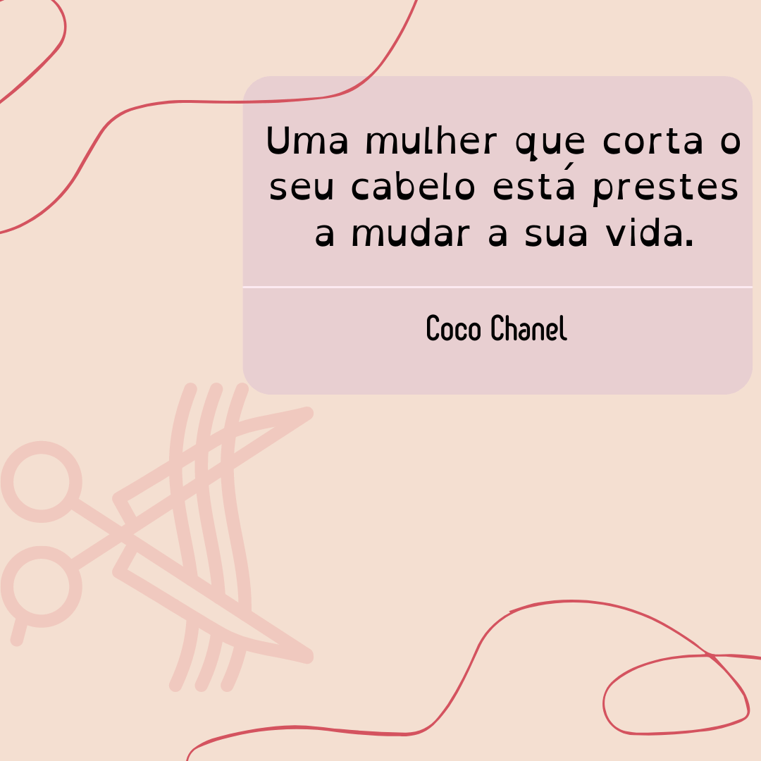 frases cabelo curto ou longo qual escolher
