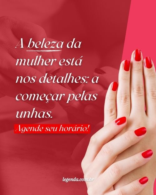 Dicas para criar legendas de unhas que vendem