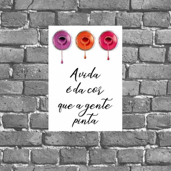 Como escolher a frase perfeita para sua nail art