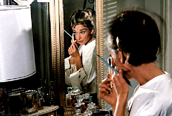 gif maquiagem efeito glow up