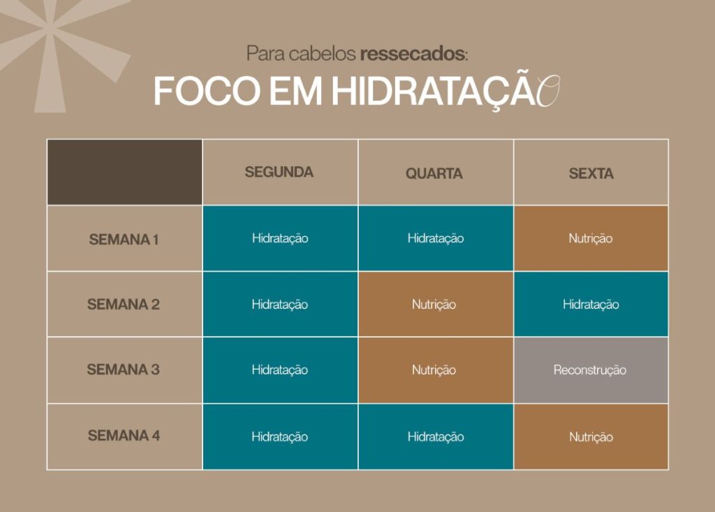 Cronograma Capilar Caseiro: Receitas Naturais para Hidratar