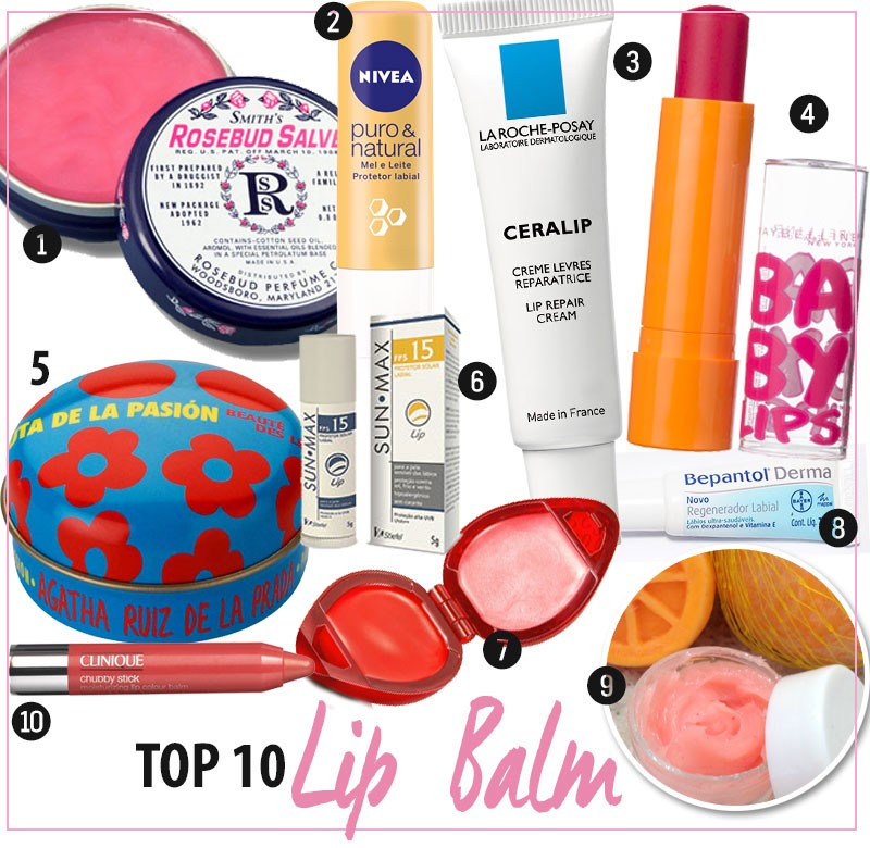 hidratante labial melhores