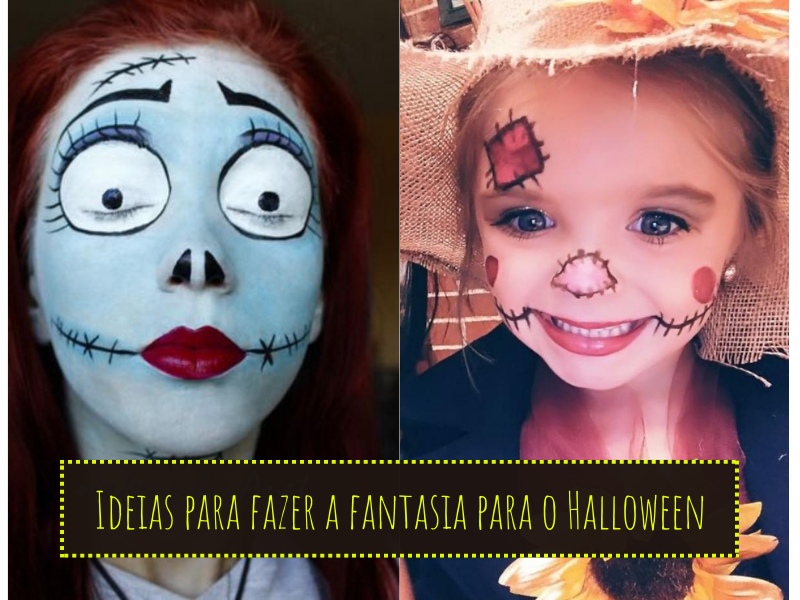 ideia de fantasia de halloween