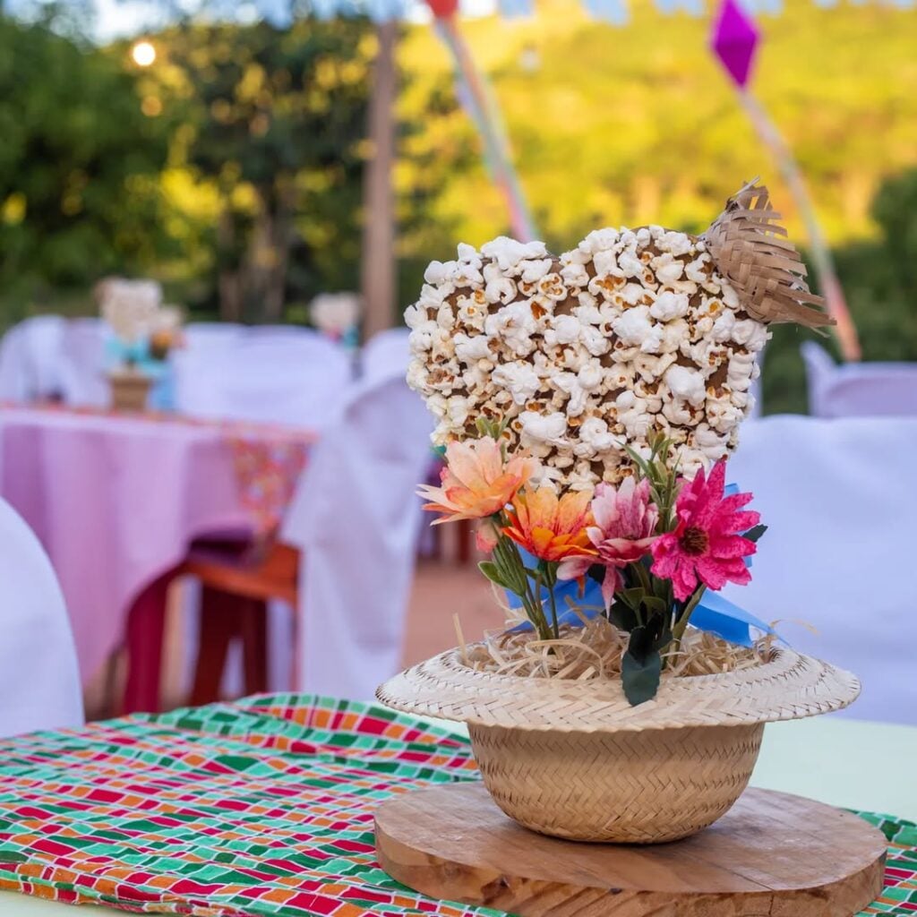 erros comuns ao fazer centro de mesa junino