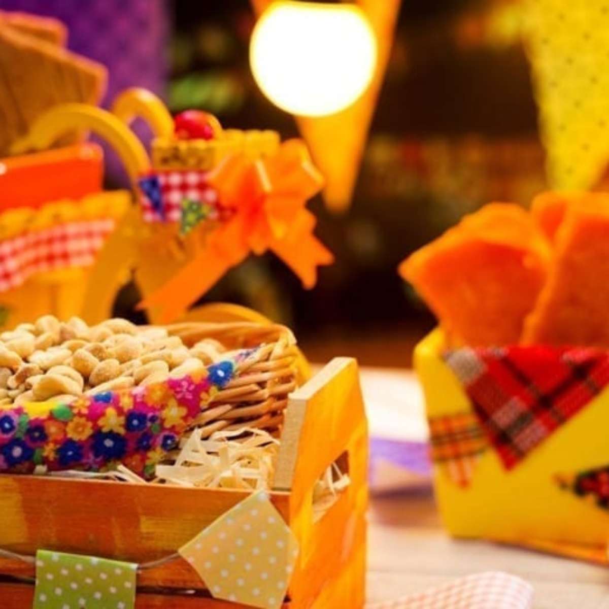 quanto custa fazer centro de mesa junino econômico