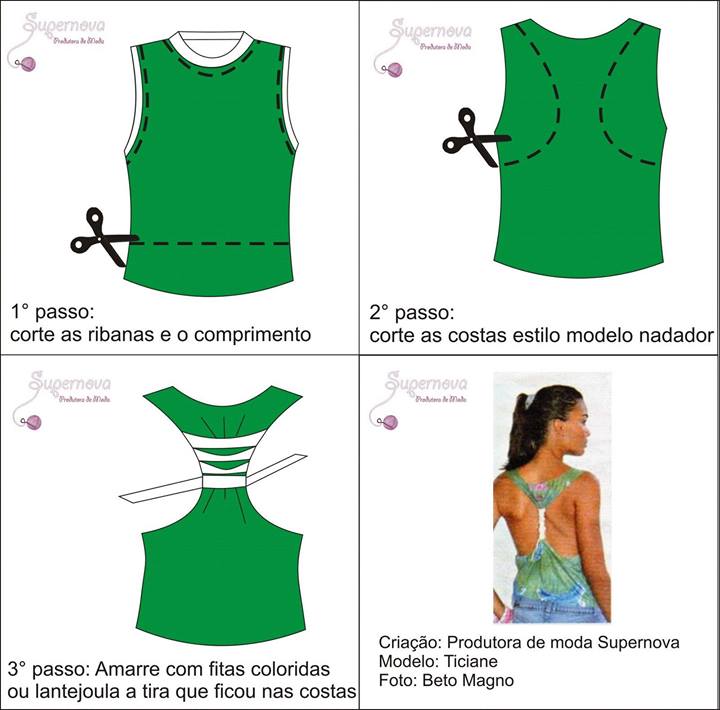 ideias criativas abada customizado