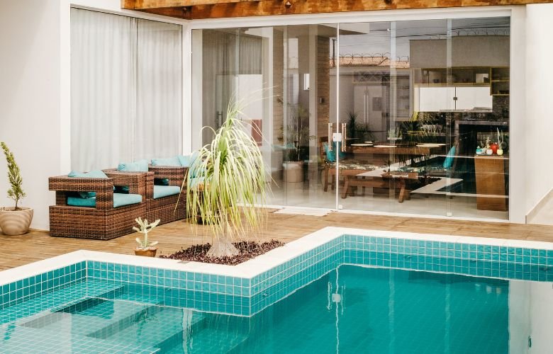 como fazer area de lazer com piscina em apartamento