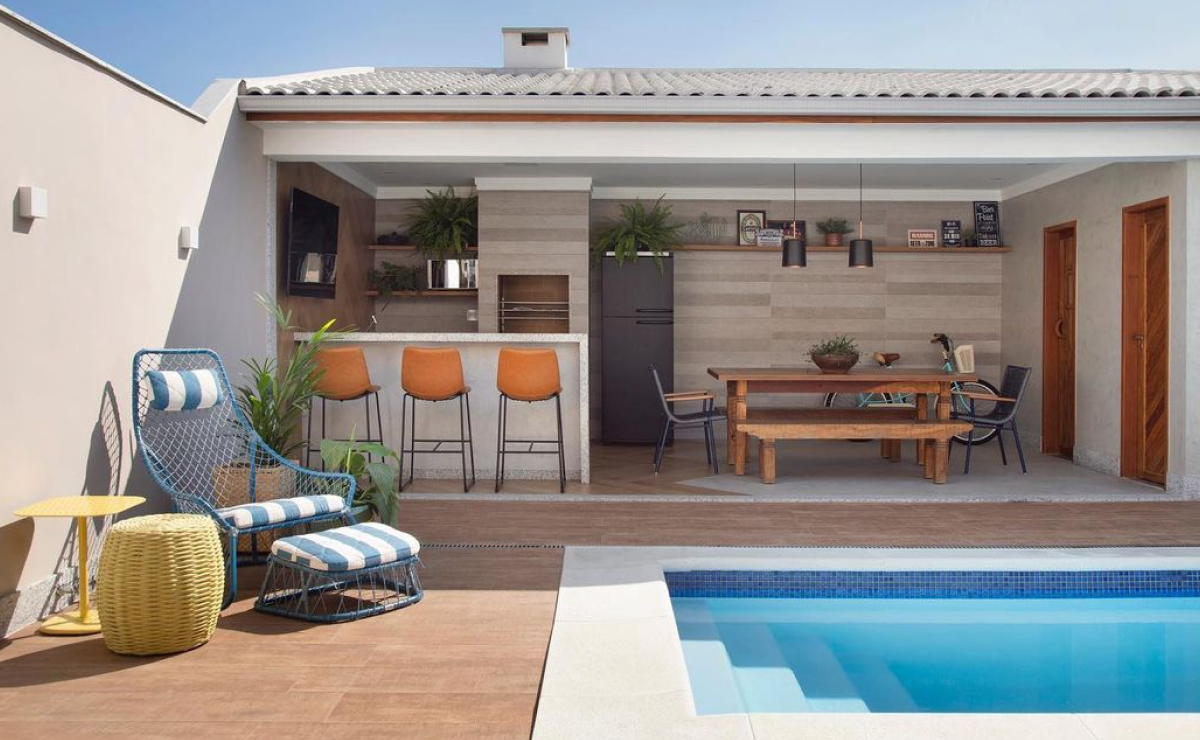 como fazer area de lazer com piscina em apartamento