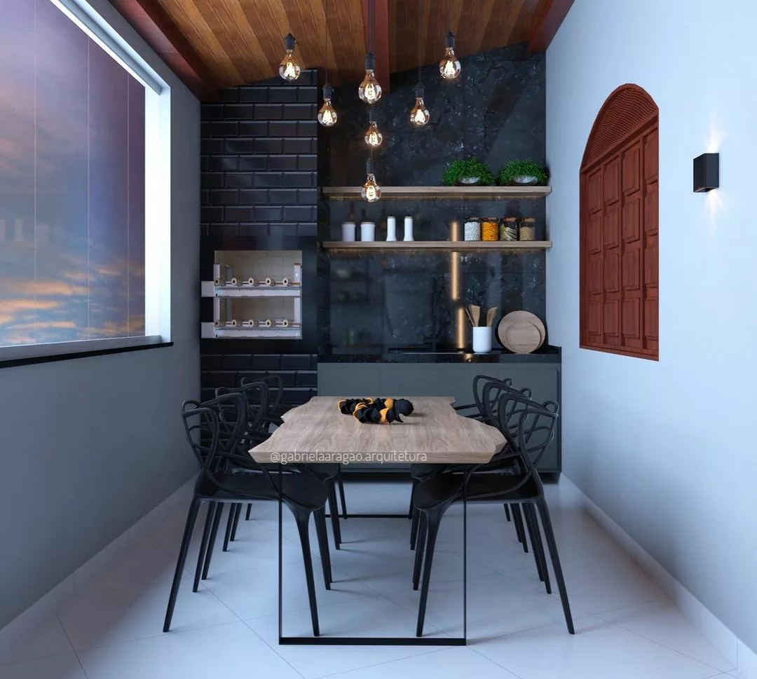 ideias de area gourmet simples