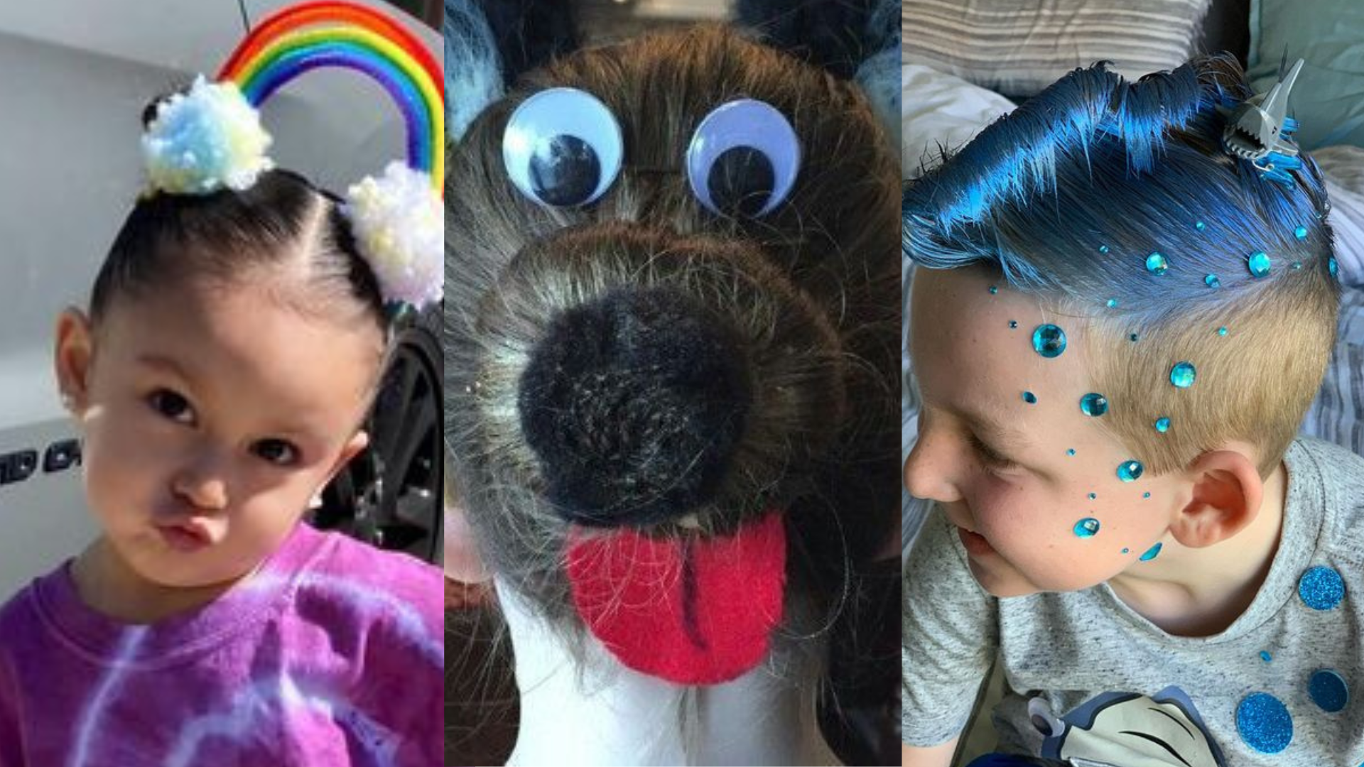 temas dia do cabelo maluco para meninos