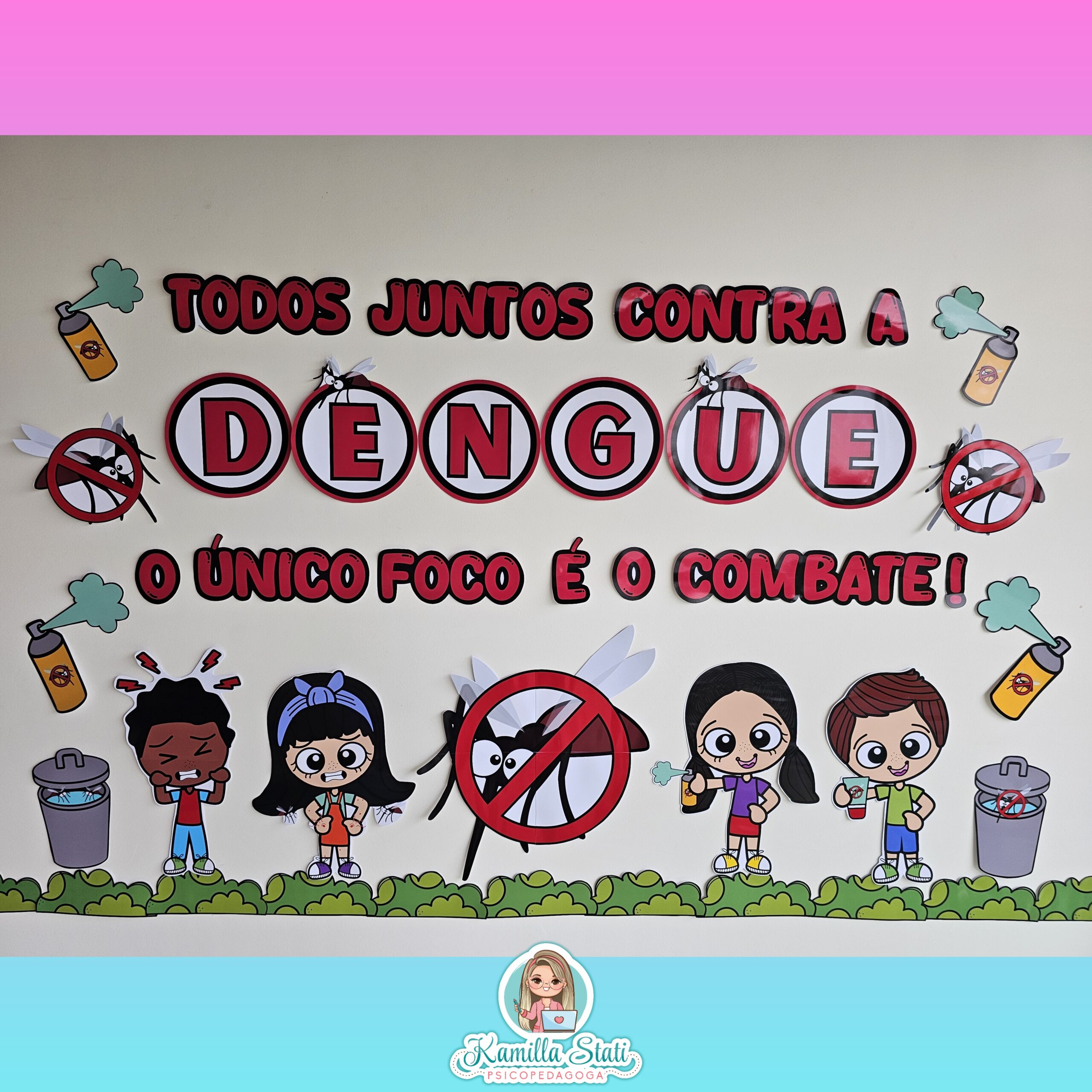 ideias de cartaz sobre a dengue