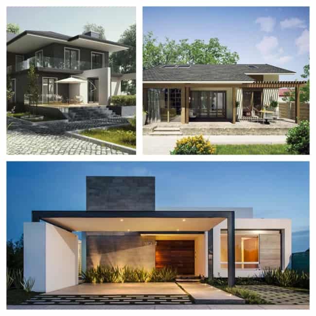 ideias de casas modernas pequenas