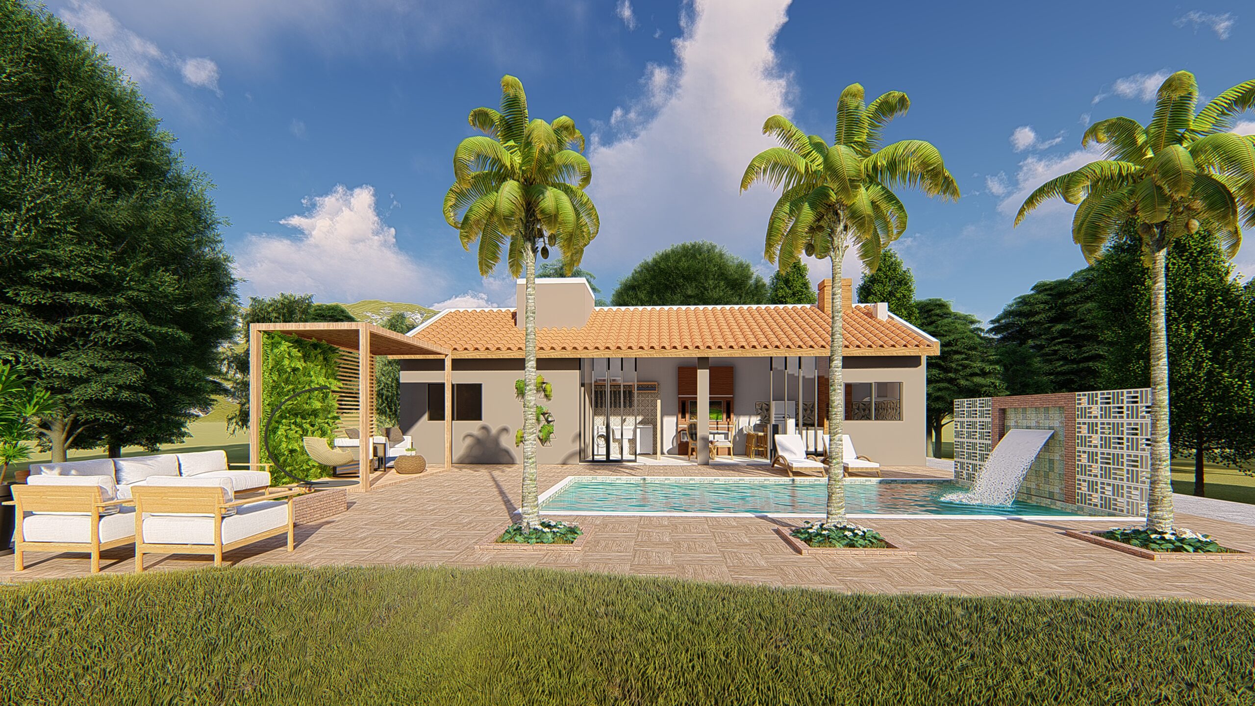 como decorar casa de campo com pouco dinheiro