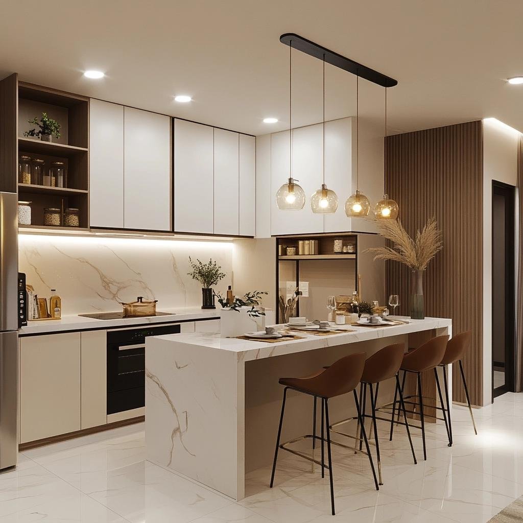 Iluminação na Cozinha Americana: Dicas para Criar Ambientes Funcionais e Acolhedores