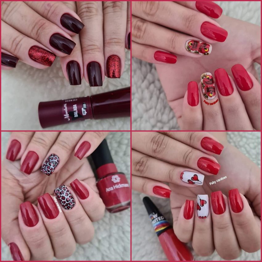 quanto custa fazer unhas vermelhas em gel