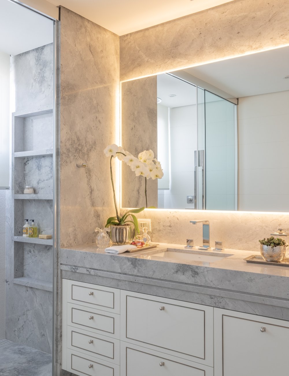 ideias de espelho para banheiro pequeno