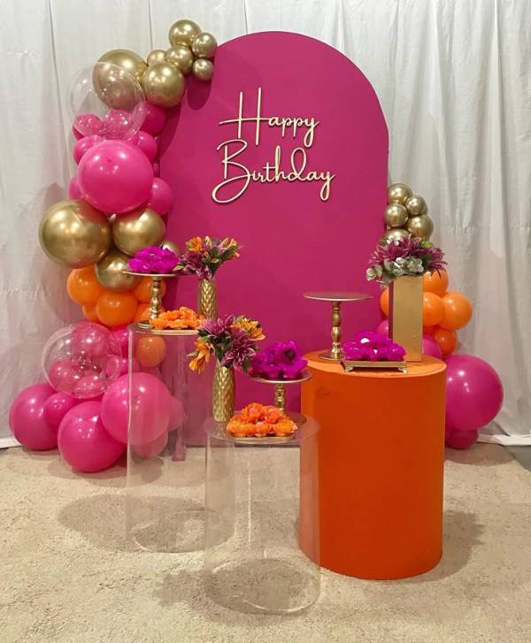 fotos de aniversário na praia com balões