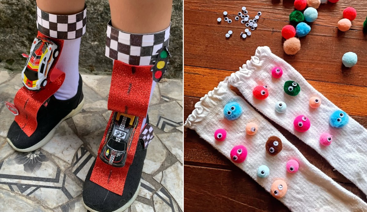 ideias de meia maluca para meninas