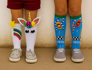 meia maluca DIY fácil