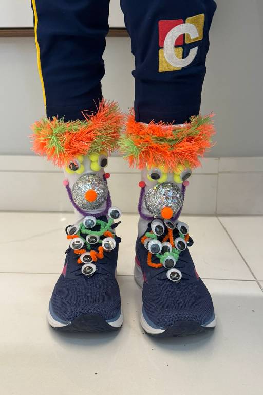 como fazer meia maluca de tubarão passo a passo