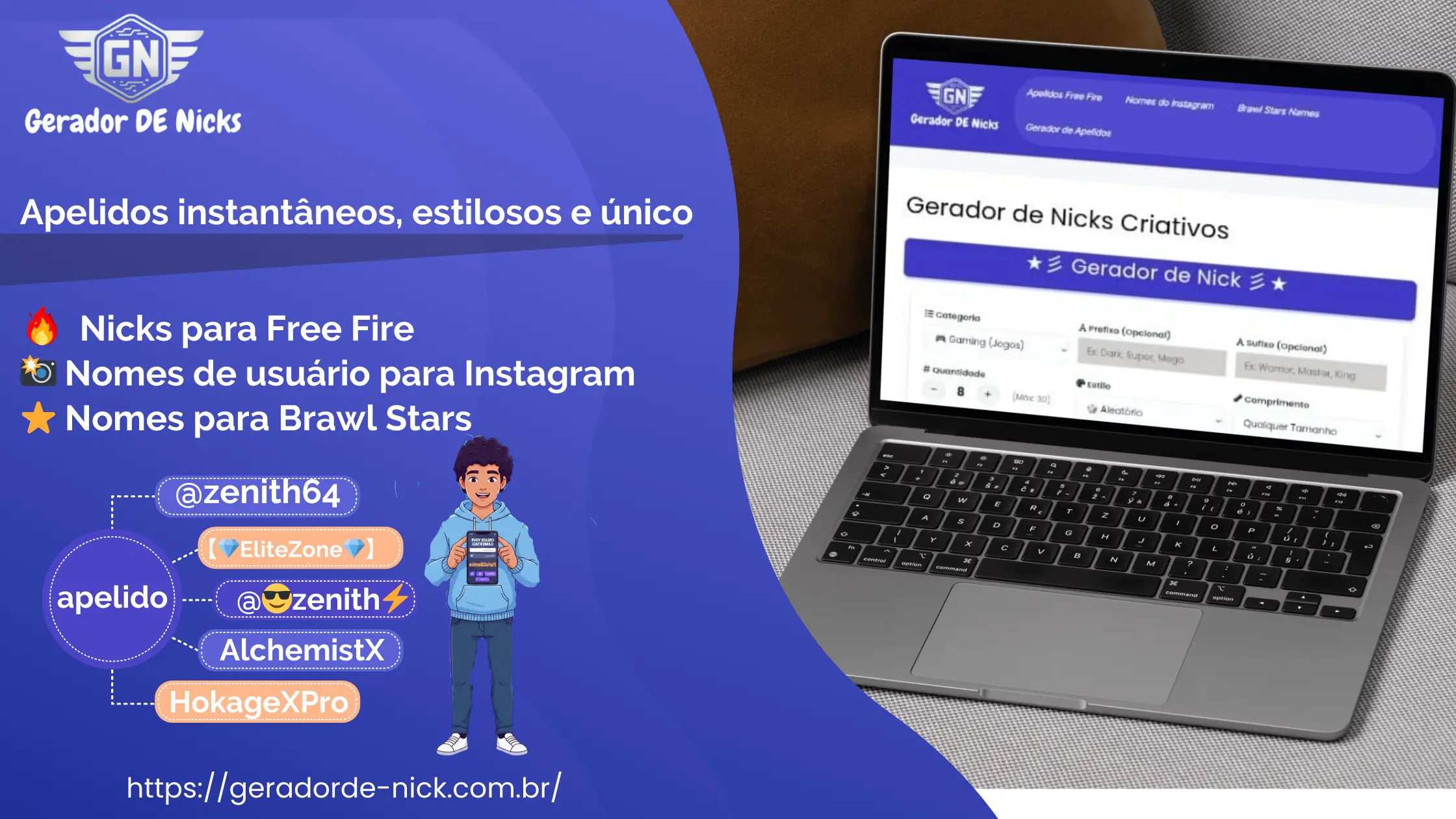 A Arte de Criar Nicks Minimalistas e Estilosos